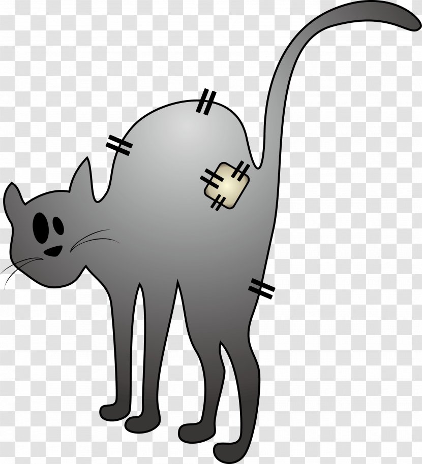 Vector Gray Cat - Mammal - Fictional Character Transparent PNG
