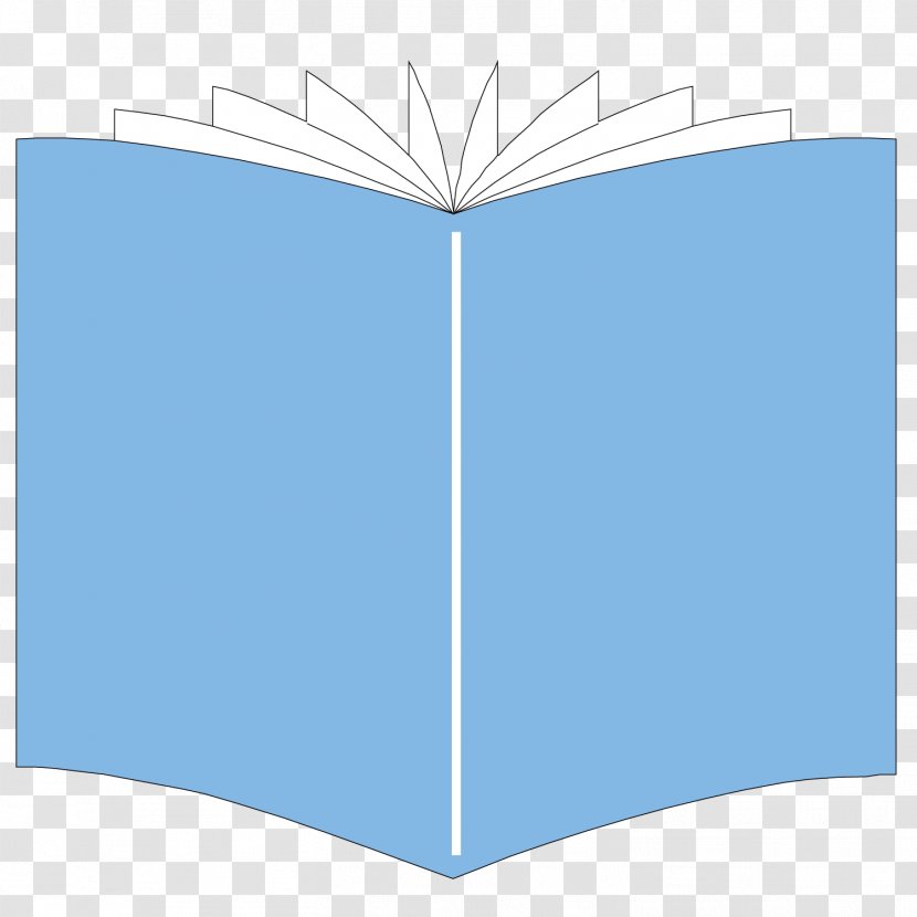 Brand Angle Font - Azure - Blue Book Transparent PNG