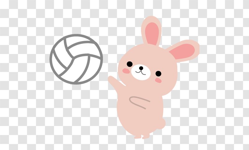 Volleyball Dog Clip Art - Head - Rabbit Transparent PNG