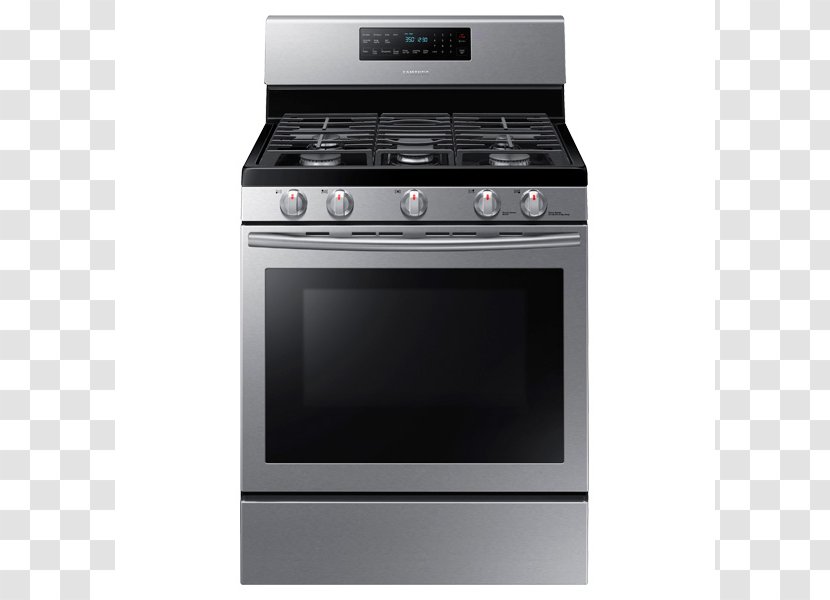 Samsung NX58H5600 Cooking Ranges Gas Stove Convection Oven - Electric - Self-cleaning Transparent PNG