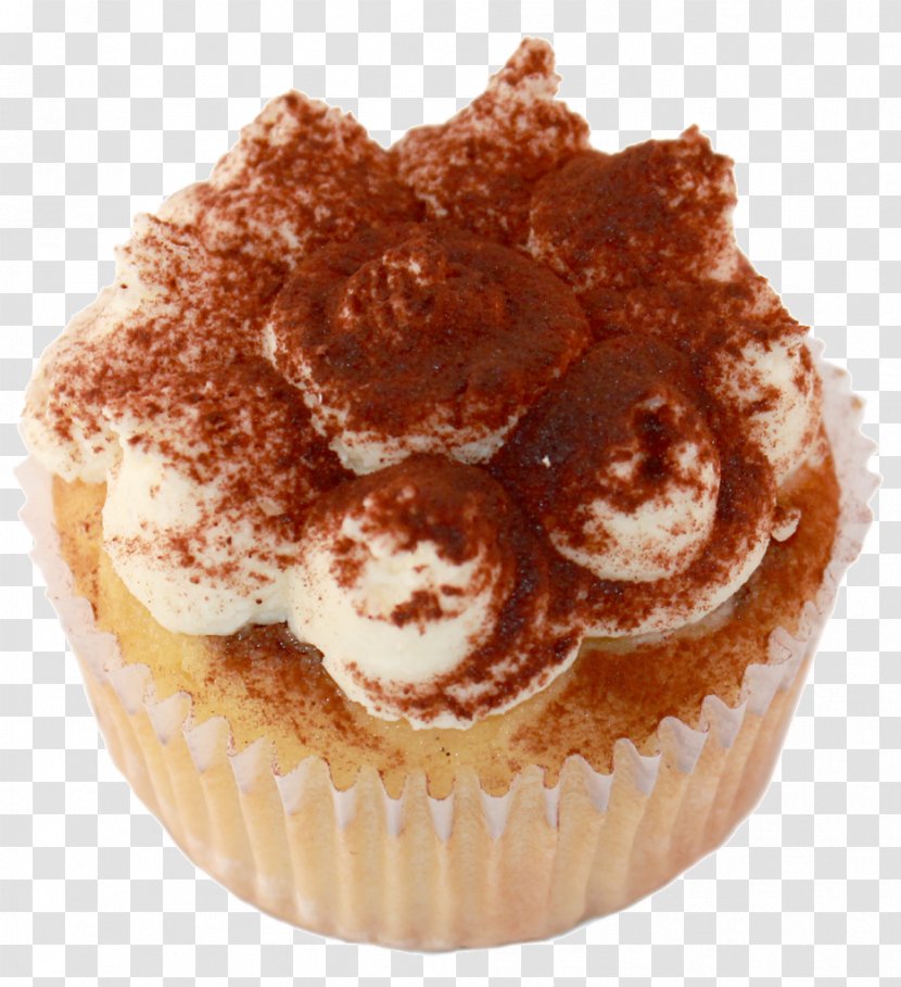 Cupcake Banoffee Pie Muffin Praline Cream - Dessert - Chocolate Transparent PNG