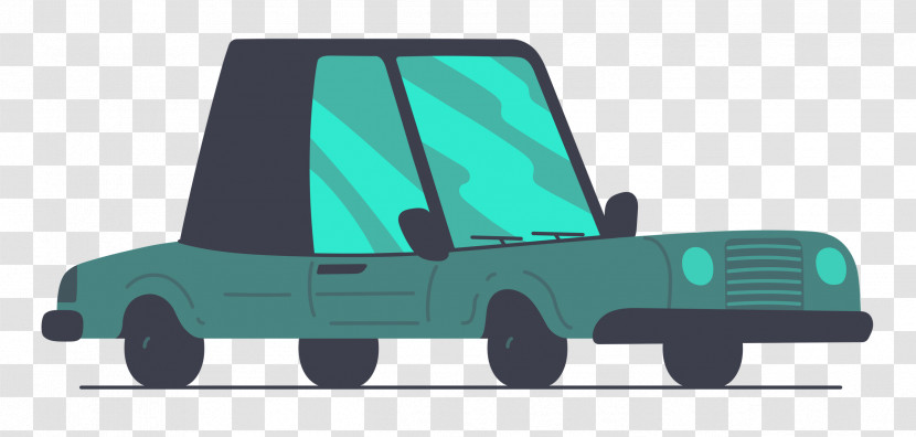 Transport Angle Font Cartoon Teal Transparent PNG