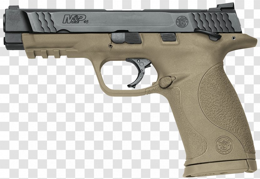 Smith & Wesson M&P15-22 .45 ACP Pistol - Weapon - Handgun Transparent PNG