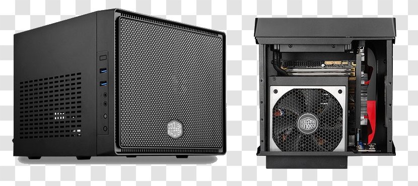Computer Cases & Housings Power Supply Unit Cooler Master Silencio 352 Mini-ITX - Miniitx Transparent PNG