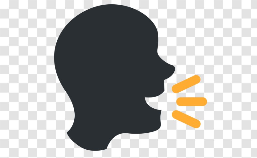 Speaking - Silhouette - Database Transparent PNG