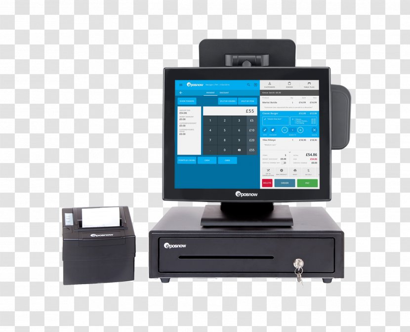 Point Of Sale Business POS Solutions Epos Now Sales - Multimedia Transparent PNG