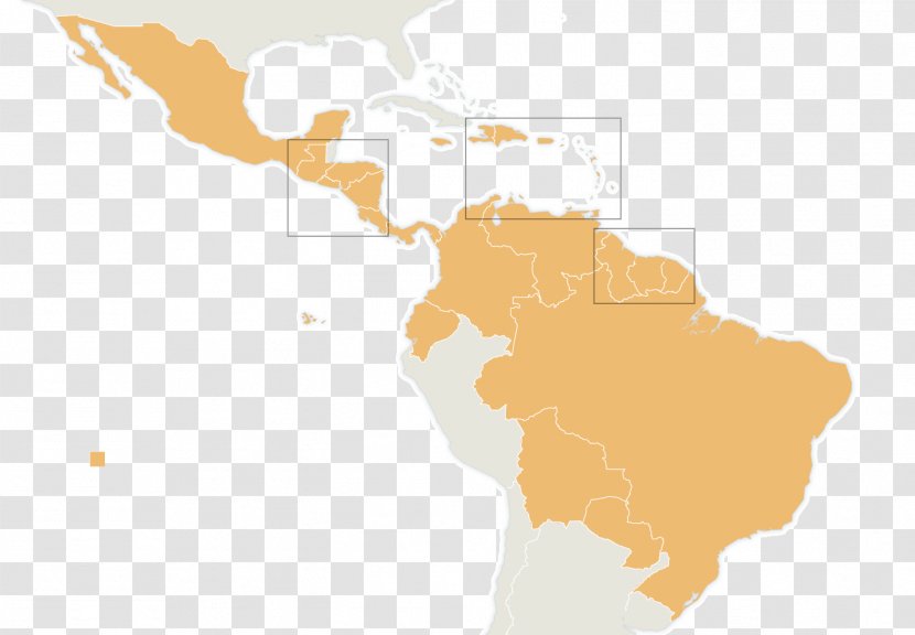 Latin America South Mapa Polityczna - Region - Map Transparent PNG