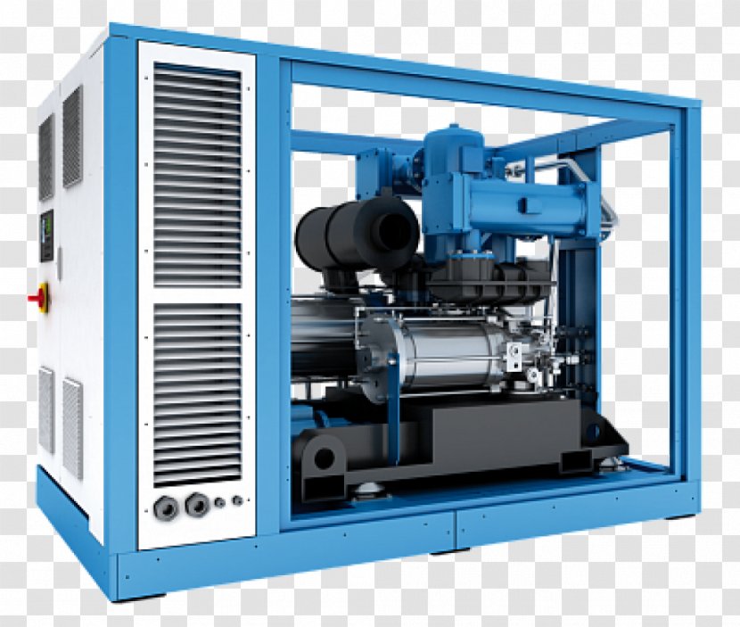 Rotary-screw Compressor Electric Generator Cylinder - Machine Transparent PNG