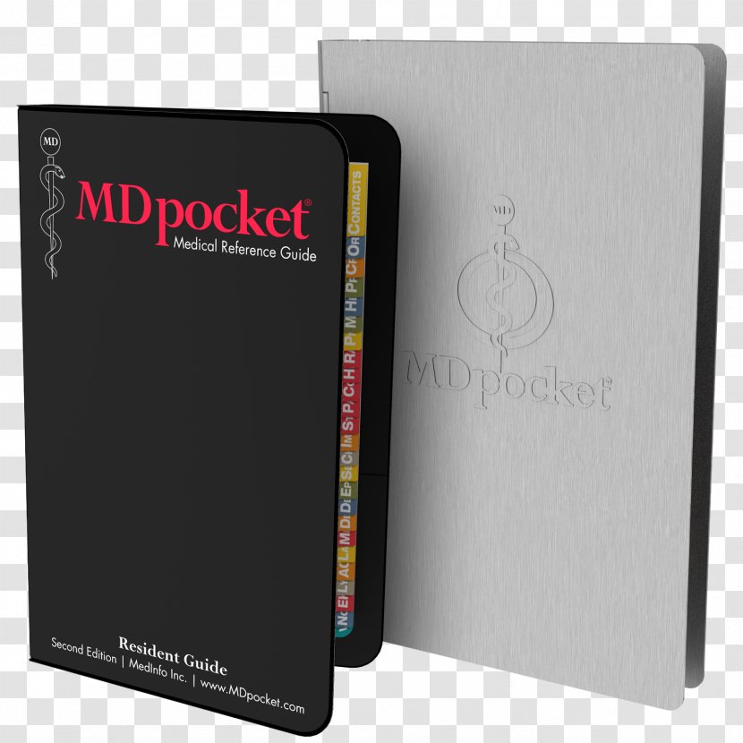 MDpocket Medical Reference Guide: Student Mini Edition DOpocket 2nd Osteopathic Computer - Binders Transparent PNG