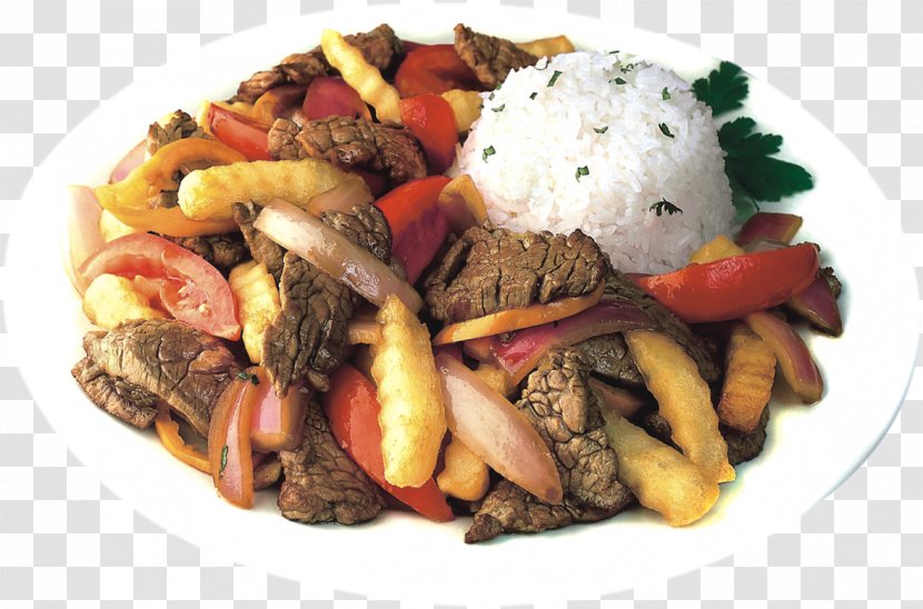 CorelDRAW Lomo Saltado Food Peruvian Cuisine - Vegetarian Transparent PNG