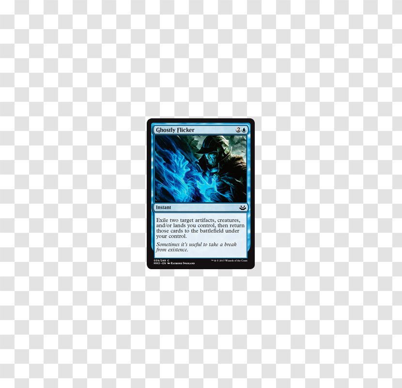 Magic: The Gathering Ghostly Flicker Display Device Modern Masters 2017 Edition Multimedia - Electronic Newsgathering - Atmel Avr Transparent PNG