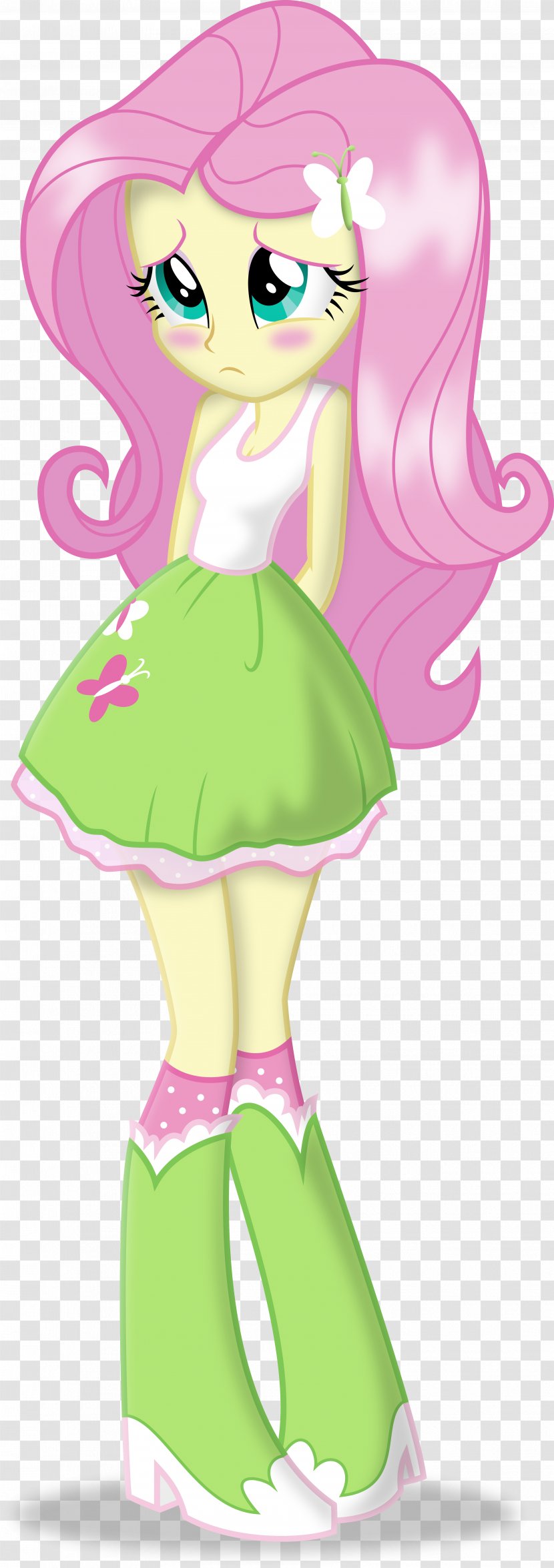 Fluttershy Rarity My Little Pony: Equestria Girls Art - Heart - Pony Transparent PNG