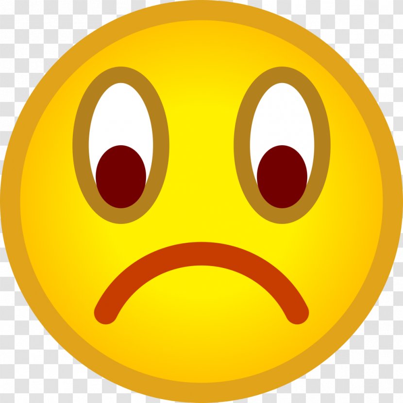 Smiley Sadness Emoticon Clip Art - Crying - Emoji Transparent PNG