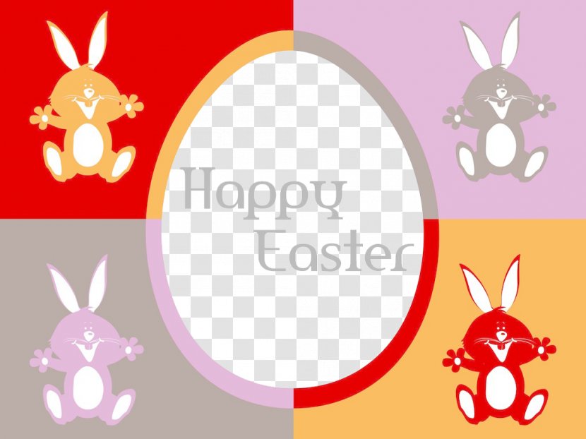Easter Bunny Egg - Fictional Character - Happy Transparent PNG