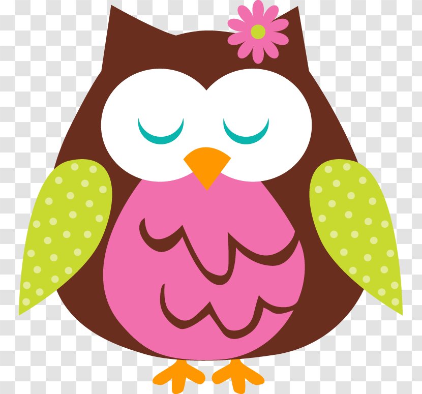 Owl Wall Decal Clip Art Sticker Borders And Frames - Cuteness Transparent PNG