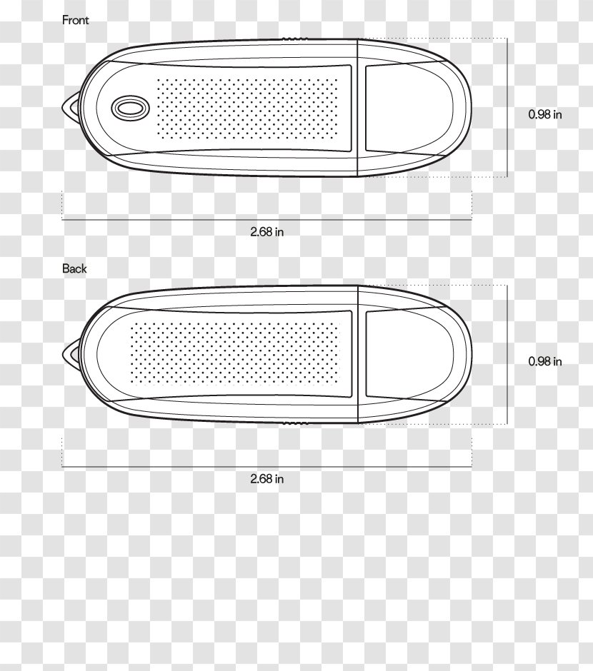 Drawing Automotive Design Car - Rectangle - Flash Drive Transparent PNG