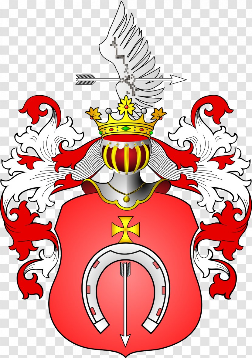 Poland Ostoja Coat Of Arms Herb Szlachecki Polish Heraldry - Drawing Transparent PNG