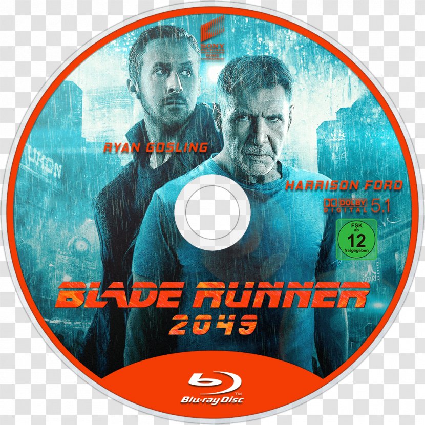 Blade Runner 2049 Blu-ray Disc DVD Compact Label Transparent PNG