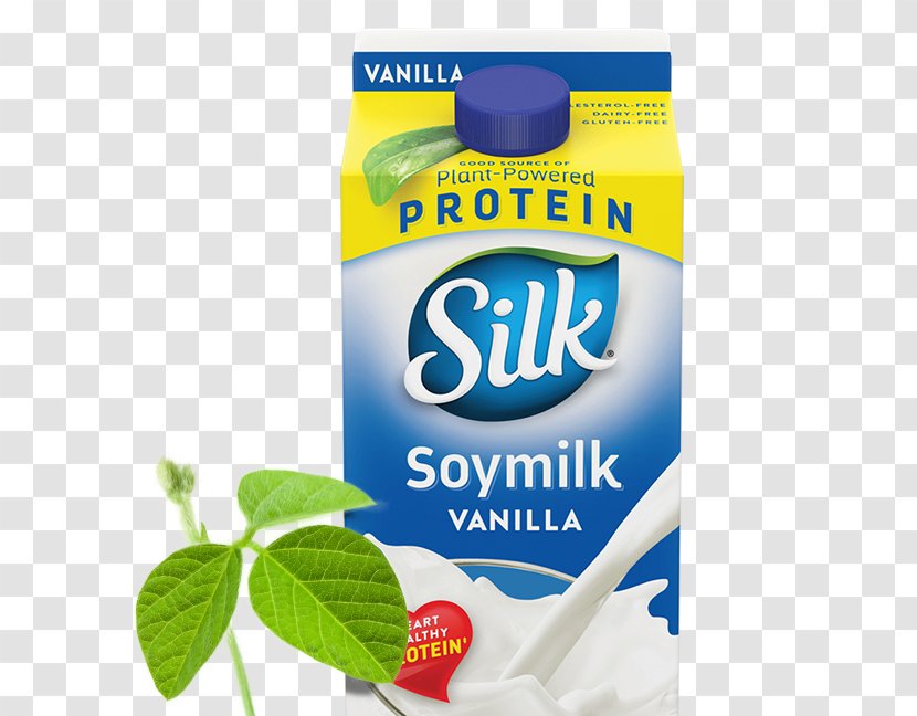 Soy Milk Substitute Almond Silk Light Vanilla Soymilk - Organic Unsweetened Transparent PNG