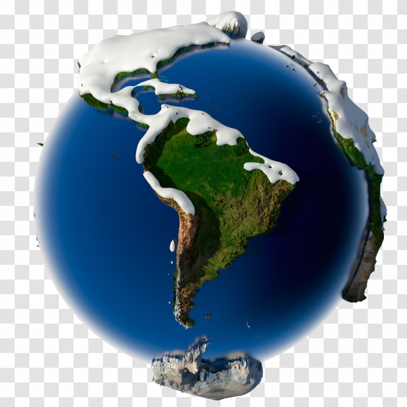 Earth Snow Planet Illustration - Globe - Blue Vector Transparent PNG