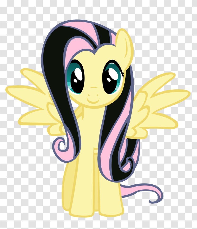Pony Fluttershy Daring Don't - Horse Like Mammal Transparent PNG