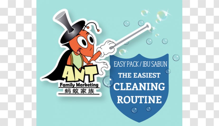 Logo Brand Cleaning Agent Ant - Text - Rumah Kampung Transparent PNG