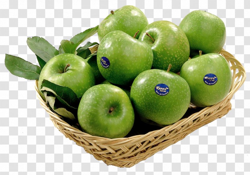 Apple Granny Smith Torte Jonagold Peel - Basket Of Apples Transparent PNG