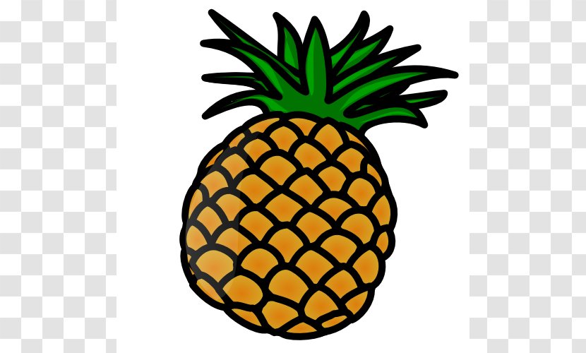 Pineapple Fruit Luau Clip Art - Cliparts Transparent PNG