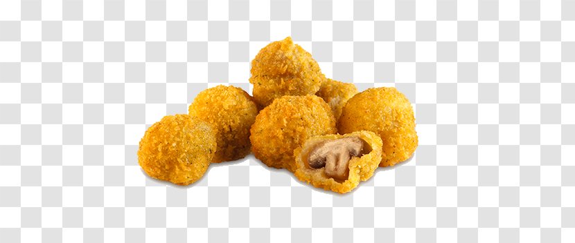 Chicken Nugget Fingers Breaded Cutlet Pizza Fried - Mushrooms - French Fries Cheese Transparent PNG