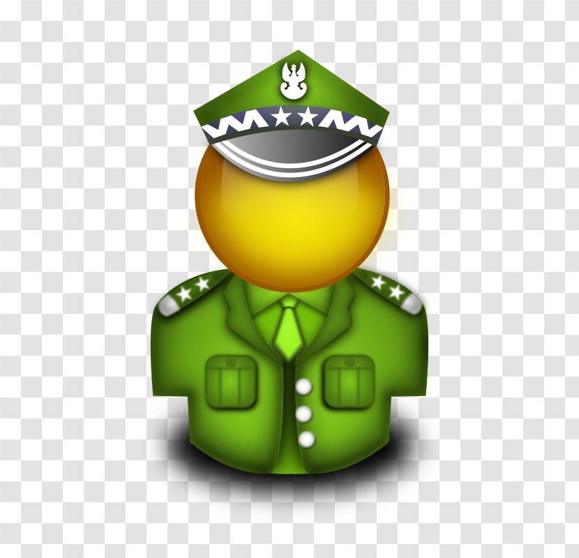 General Soldier Clip Art - Green - Polish Transparent PNG