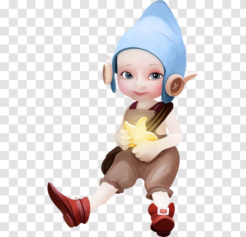 Elf Illustration - Art - A Transparent PNG