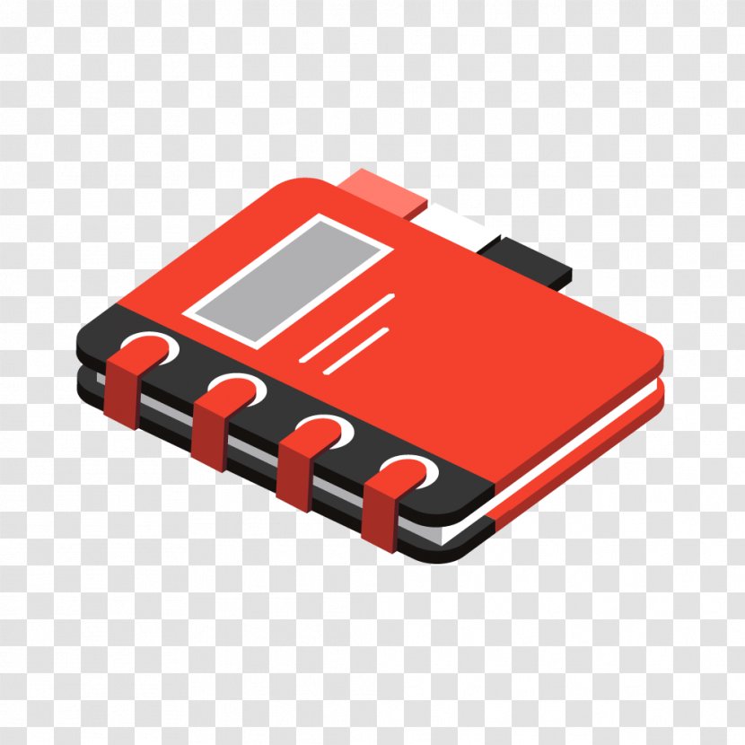 Laptop Red Euclidean Vector - Rectangle - Notebook Transparent PNG