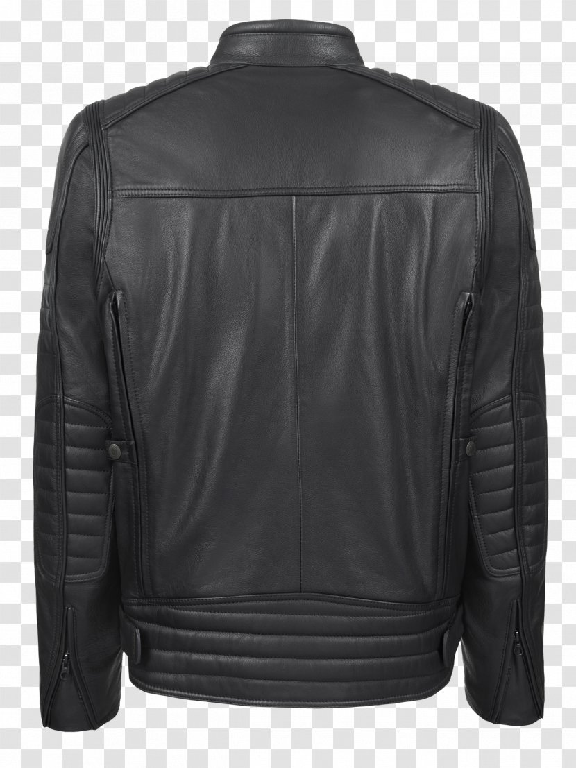 T-shirt Leather Jacket Kevlar - Back Transparent PNG