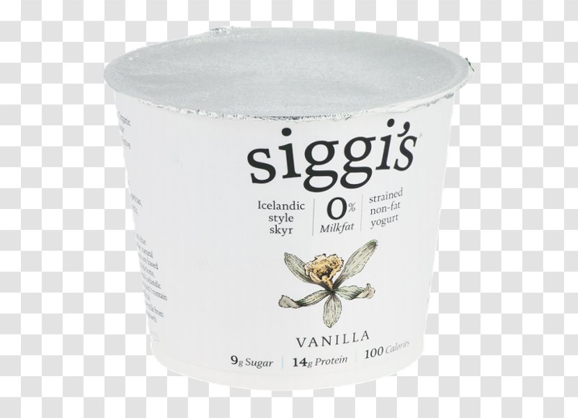 Milk Cream Smoothie Siggi's Dairy Skyr - Vanilla Extract Transparent PNG
