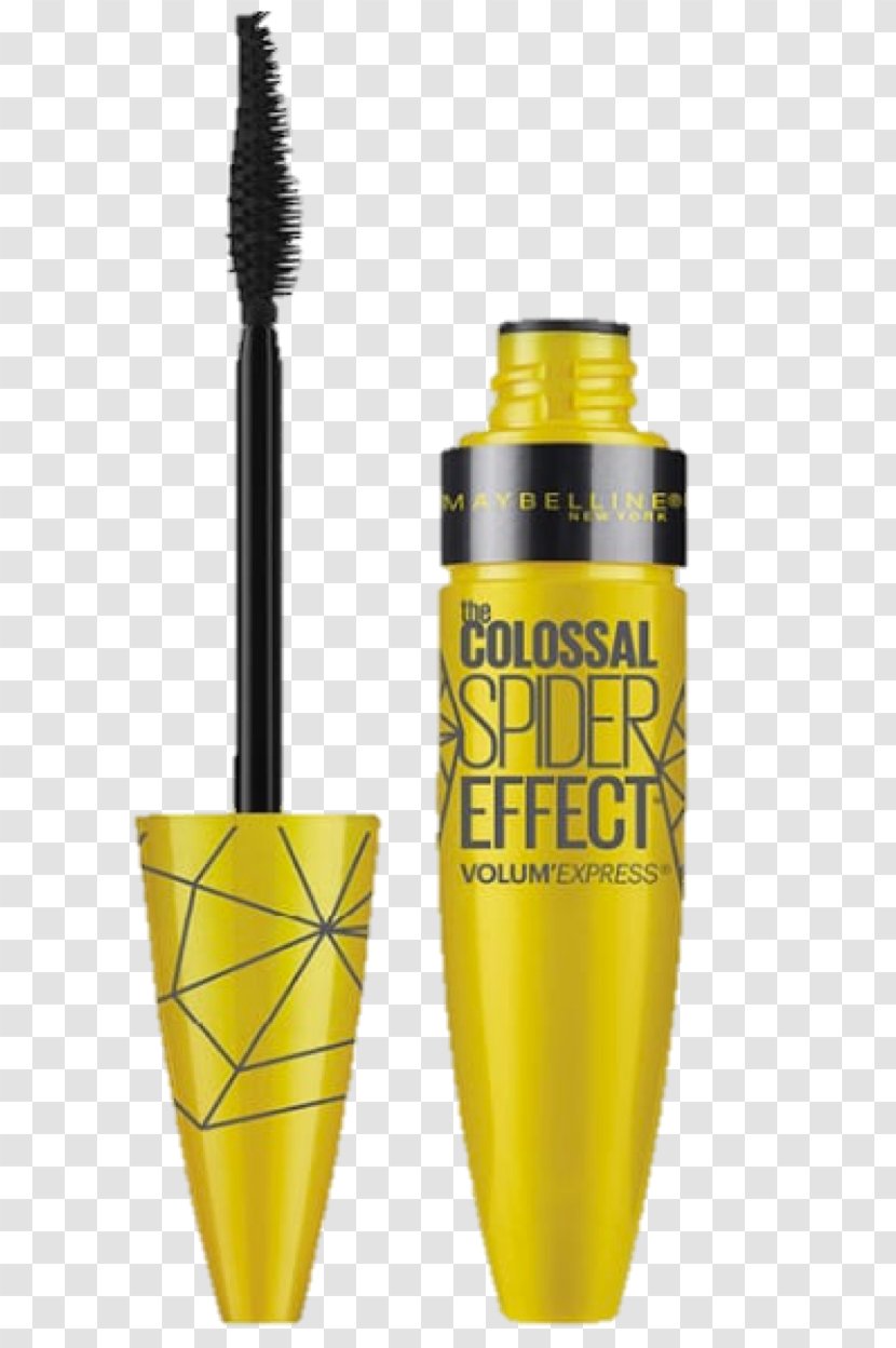 Maybelline Volum' Express The Colossal Spider Effect Mascara Rocket Waterproof Eyelash - Girls Transparent PNG