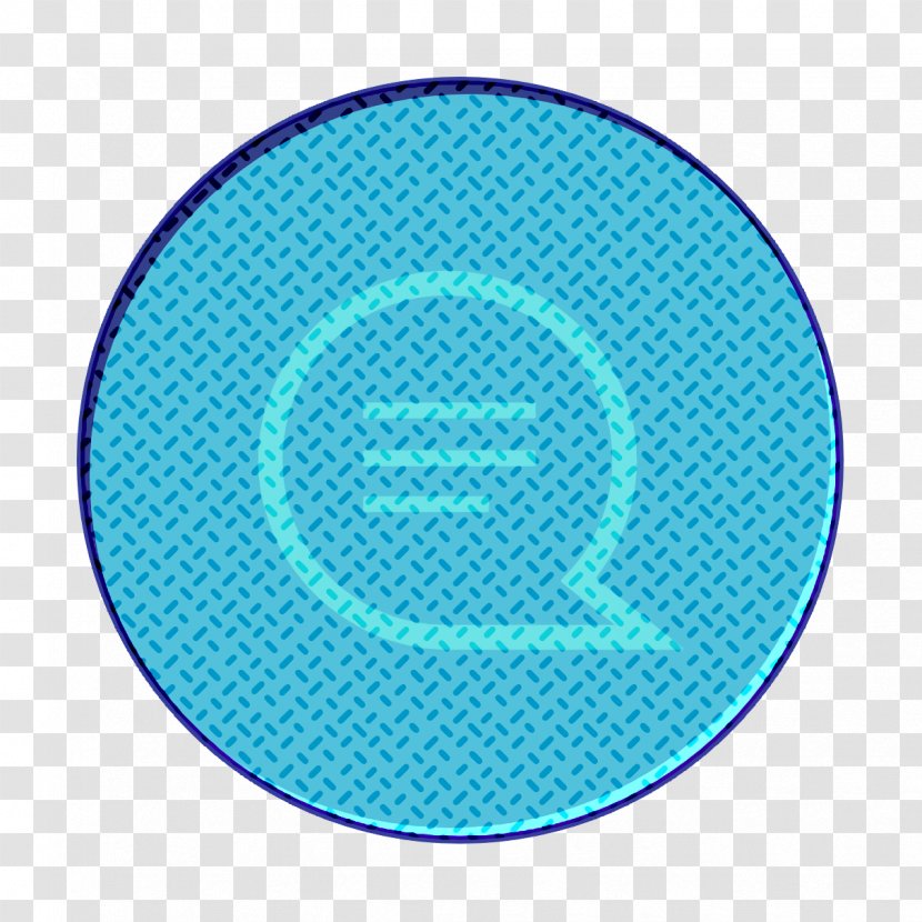 Chat Bubble Icon Conversation Message - Electric Blue Azure Transparent PNG