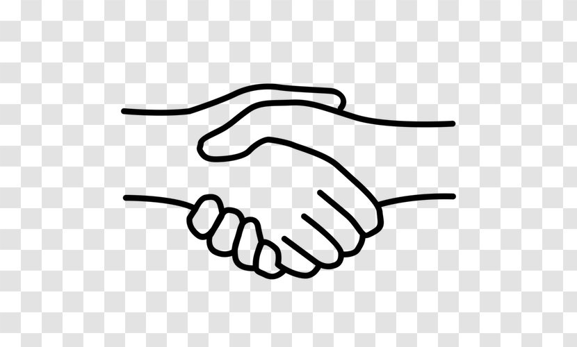 Social Media Handshake Business Organization - Hand Transparent PNG