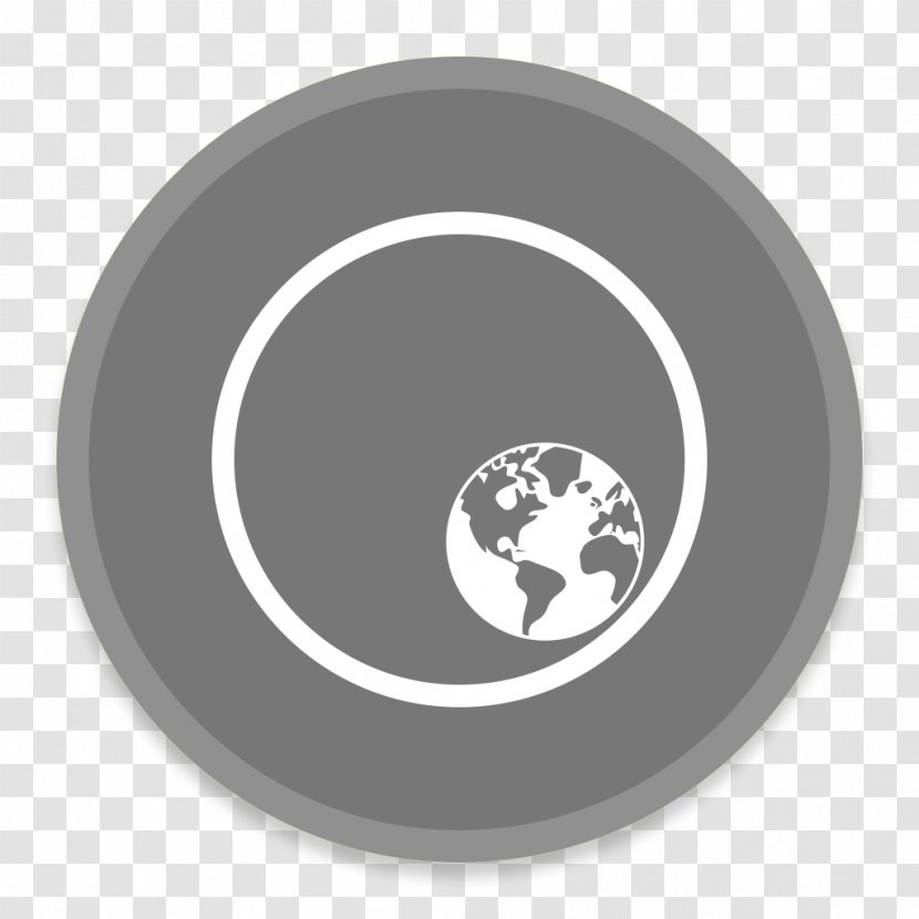 Circle Brand Font - Button - QuasselGrey Transparent PNG