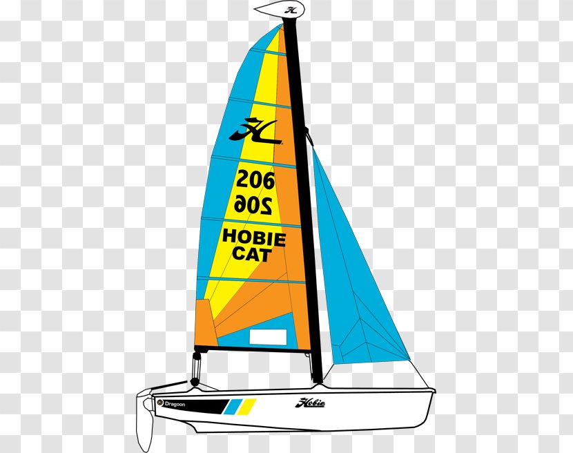 Palm Sailing Hobie Cat World - Watercraft - Sail Transparent PNG