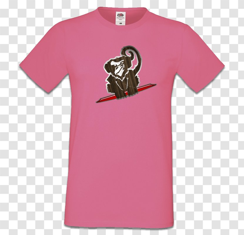 T-shirt Sleeve Pink M Neck Font Transparent PNG