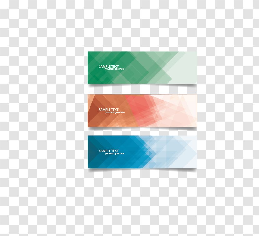 Banner Euclidean Vector - Text - Abstract Stripe Design Transparent PNG