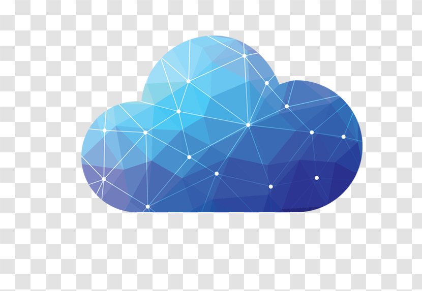 Cloud Computing Polygon Vector Graphics Information Service - Geometry - Virtual Call Center Transparent PNG