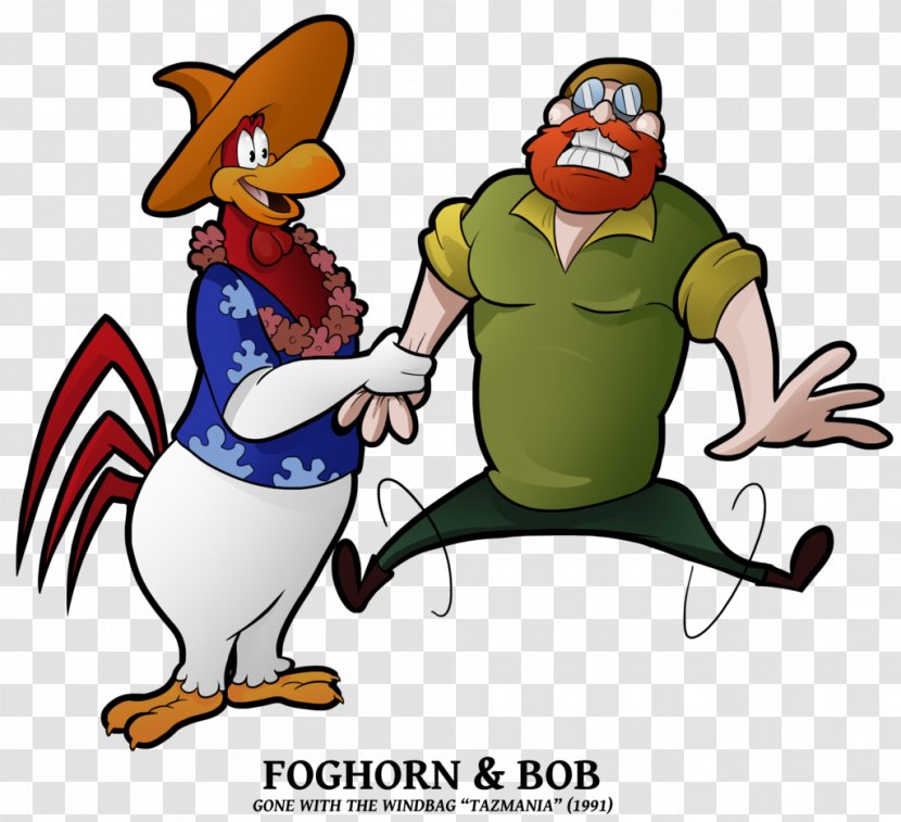 Rooster Foghorn Leghorn Porky Pig Tasmanian Devil Looney Tunes - Merrie Melodies Transparent PNG