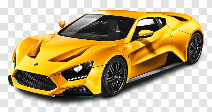 Zenvo ST1 Sports Car High-definition Television Wallpaper - St1 - Yellow Transparent PNG
