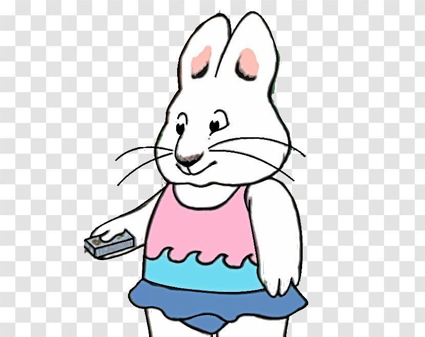 Swimsuit Rabbit Ruby's Penny Carnival - Watercolor - Cartoon Grandmother Transparent PNG
