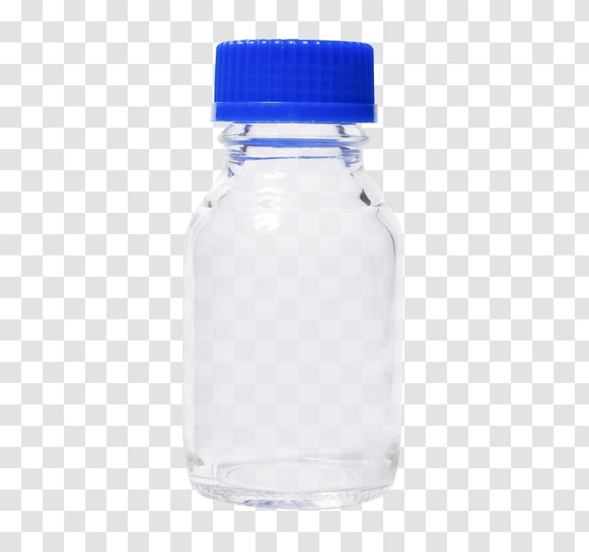 Water Bottles Plastic Bottle Glass Distilled - Cobalt Transparent PNG