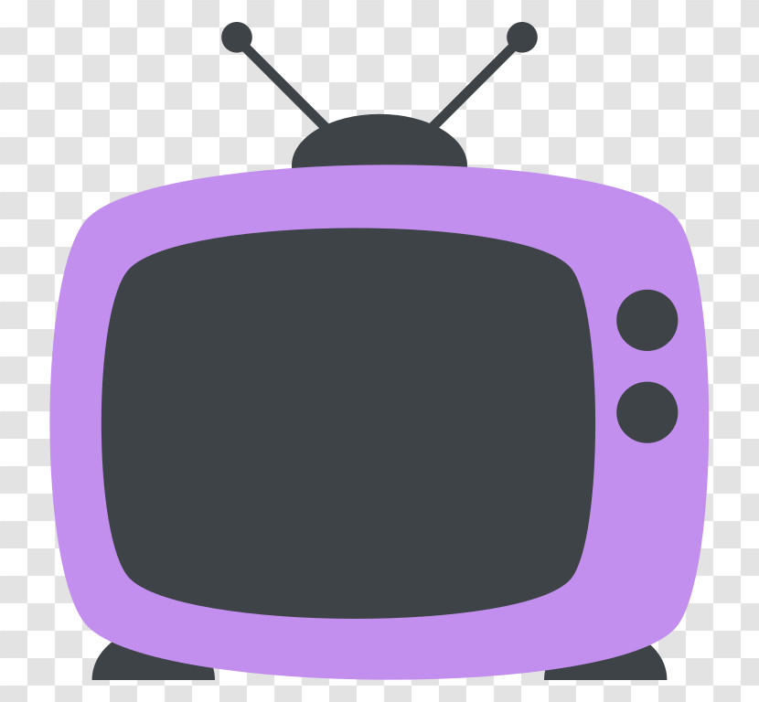 Purple Violet Cartoon Television Pink Transparent PNG