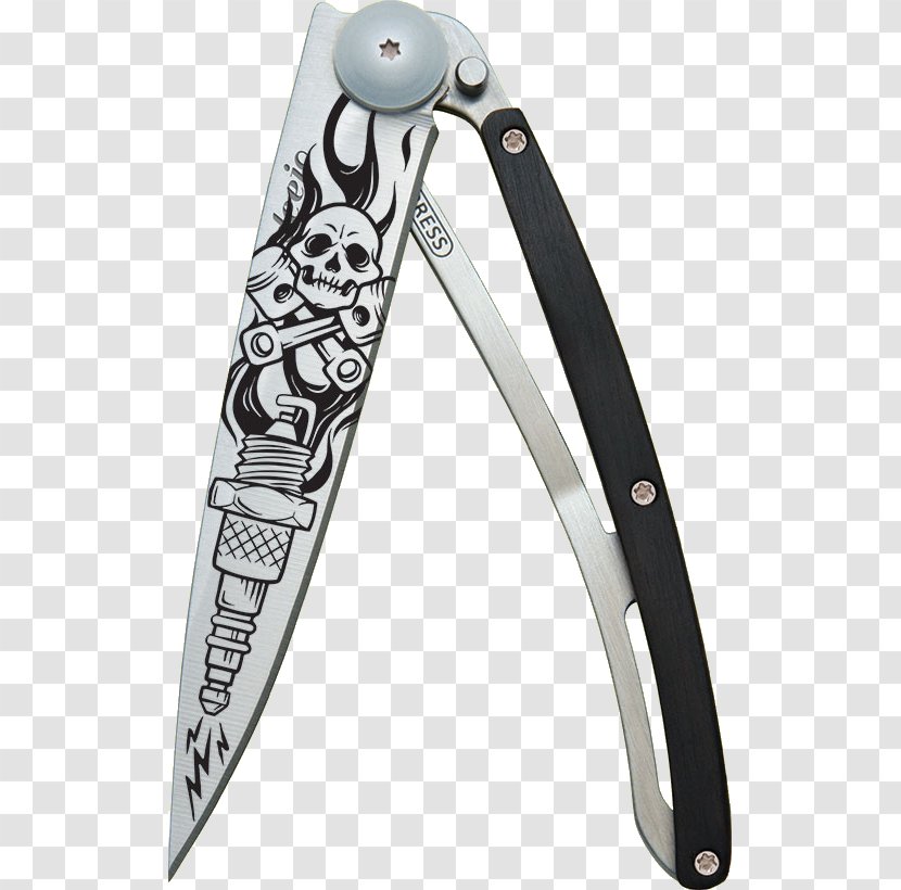 Pocketknife Baladeo Deejo Pocket Knife 37g DEEJO TATTOO 37G - Cold Weapon Transparent PNG