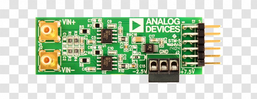 Microcontroller Analog-to-digital Converter Analog Devices Electronics Microprocessor Development Board - Bit - Information Transparent PNG