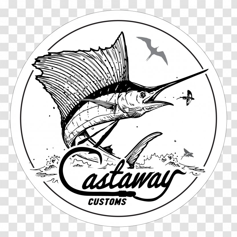 Castaway Customs Boat Decal T-shirt A Week In Time - Longsleeved Tshirt Transparent PNG